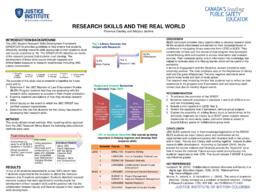 Research skills and the real world