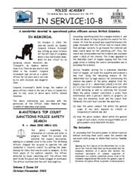 In service: 10-8 Vol.2: Iss.10, 2002