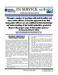 In service: 10-8 Vol.19: Iss.1, 2019