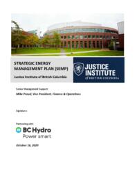 Strategic energy management plan (SEMP) October 2020