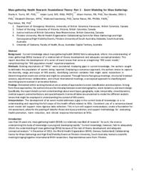 Mass-gathering health research foundational theory: part 2 - event modeling for mass gatherings
