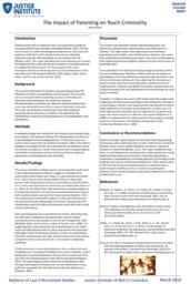 The impact of parenting on youth criminality