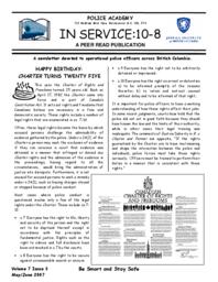 In service: 10-8 Vol.7: Iss.3, 2007
