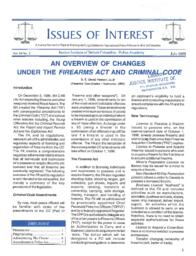 Issues of interest Vol. 49, No. 3, July 1998