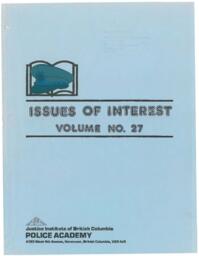 Issues of interest Vol. 27, April 1987