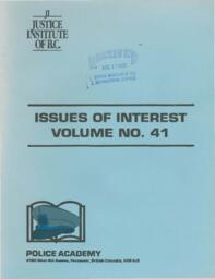 Issues of interest Vol. 41, July 1992