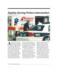 Deaths during police intervention