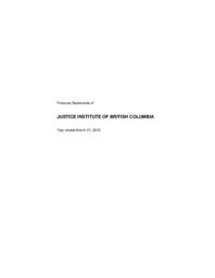 Financial statement 2015